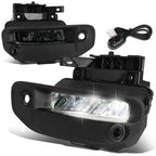 2019-2022 RAM 1500 LED Smoked Fog Lights w/ Parking Sensor Compatibility