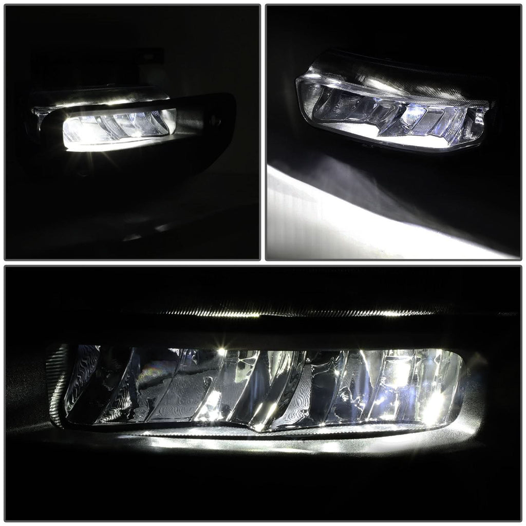 2019-2022 RAM 1500 LED Smoked Fog Lights w/ Parking Sensor Compatibility