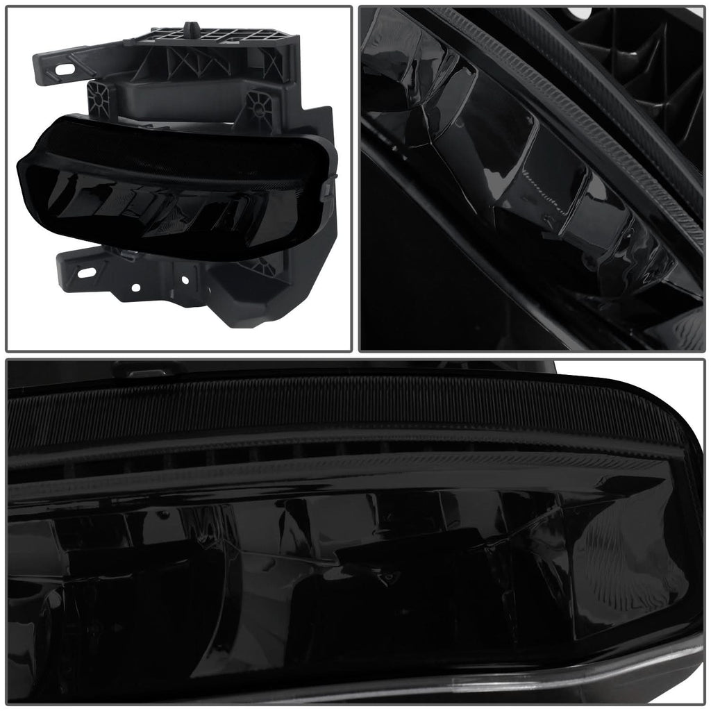 2019-2022 RAM 1500 LED Smoked Fog Lights w/ Parking Sensor Compatibility
