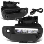 2019-2022 RAM 1500 LED DRL Fog Lights - Smoked