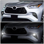 2020-2022 Toyota Highlander LED Fog Lights with Switch & Wiring