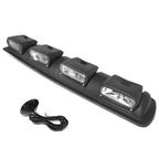 Universal Roof Mounted Fog Lights 38" Clear H3 with Wiring Kit