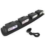 Universal 38" Neo Chrome Roof Mounted Fog Lights w/ Switch & Wiring