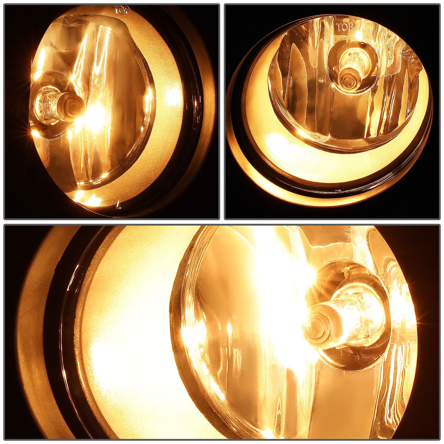 14-21 Toyota Tundra Clear Fog Lights with Switch & Wiring Kit