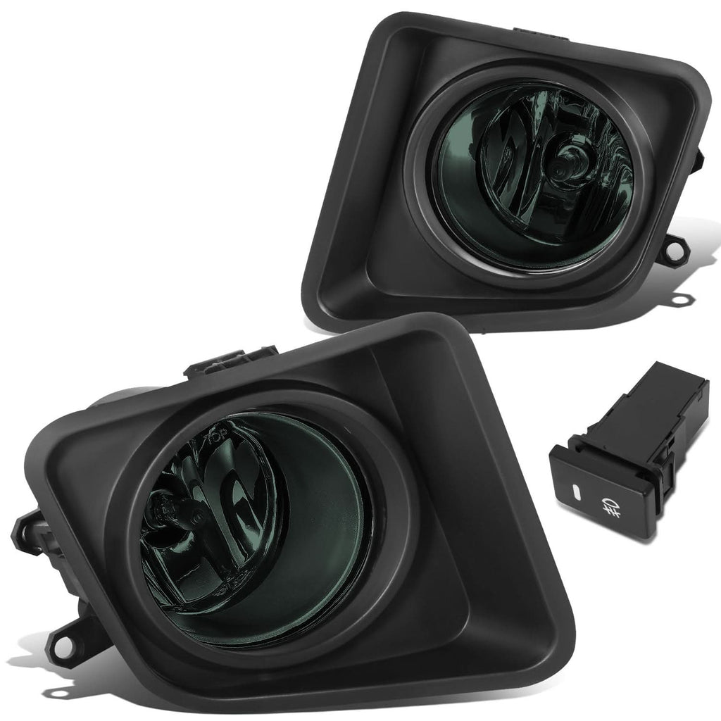 2014-2021 Toyota Tundra Smoked Fog Lights with Switch & Wiring