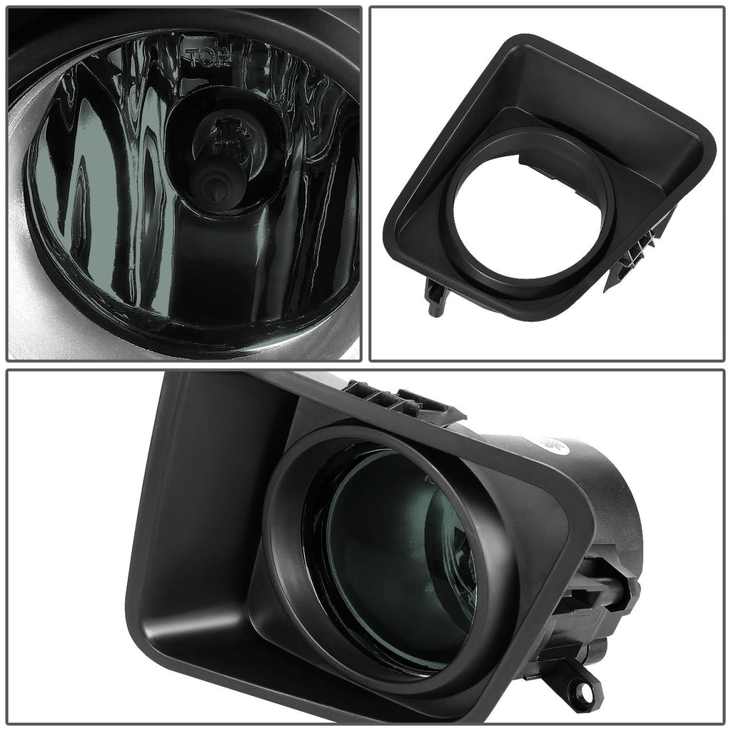 2014-2021 Toyota Tundra Smoked Fog Lights with Switch & Wiring