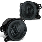 05-18 Chrysler Dodge Jeep Multi-Model Smoked Fog Lights H10 Bulb