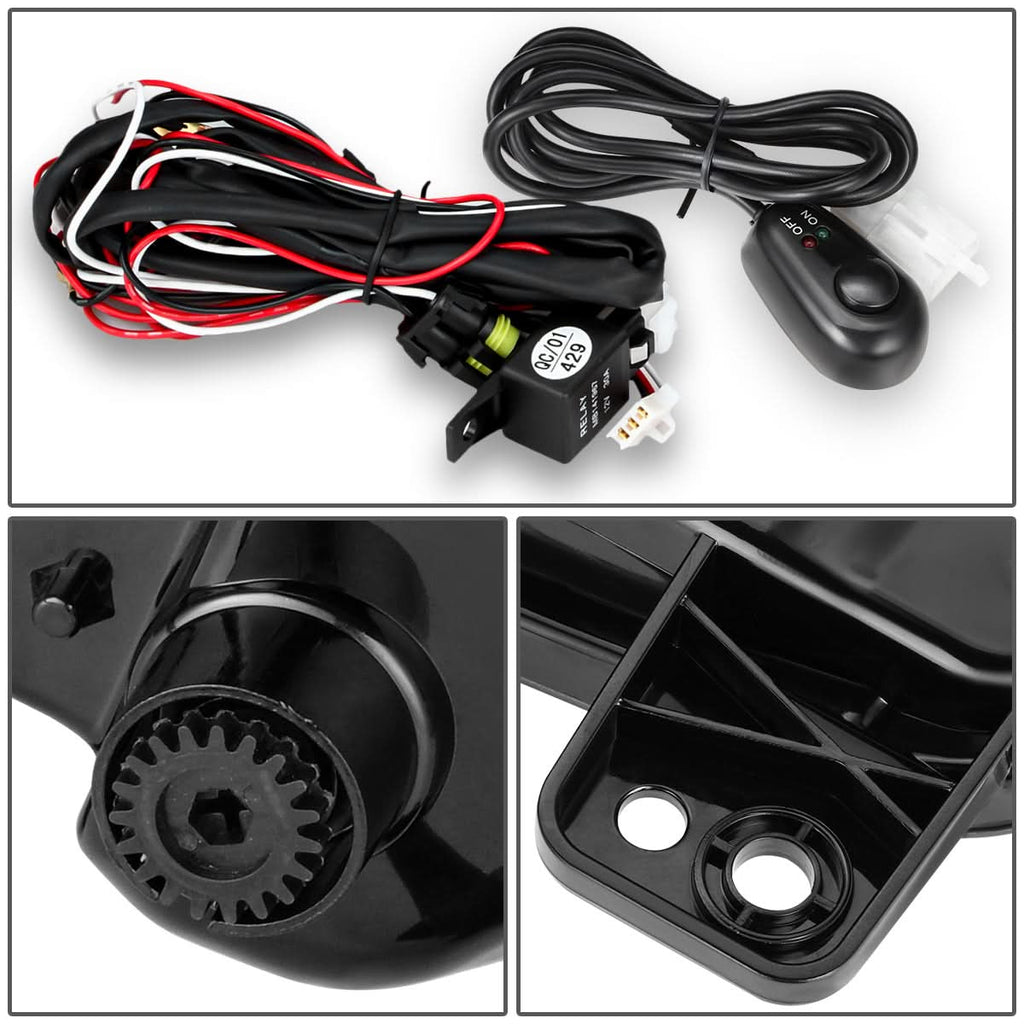 2016-2018 GMC Sierra 1500 Full LED Smoked Fog Lights