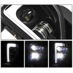 2016-2018 Chevrolet Silverado 1500 LED Fog Lights Clear Lens