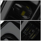 2016-2018 Chevrolet Silverado 1500 LED Fog Lights Smoke Lens