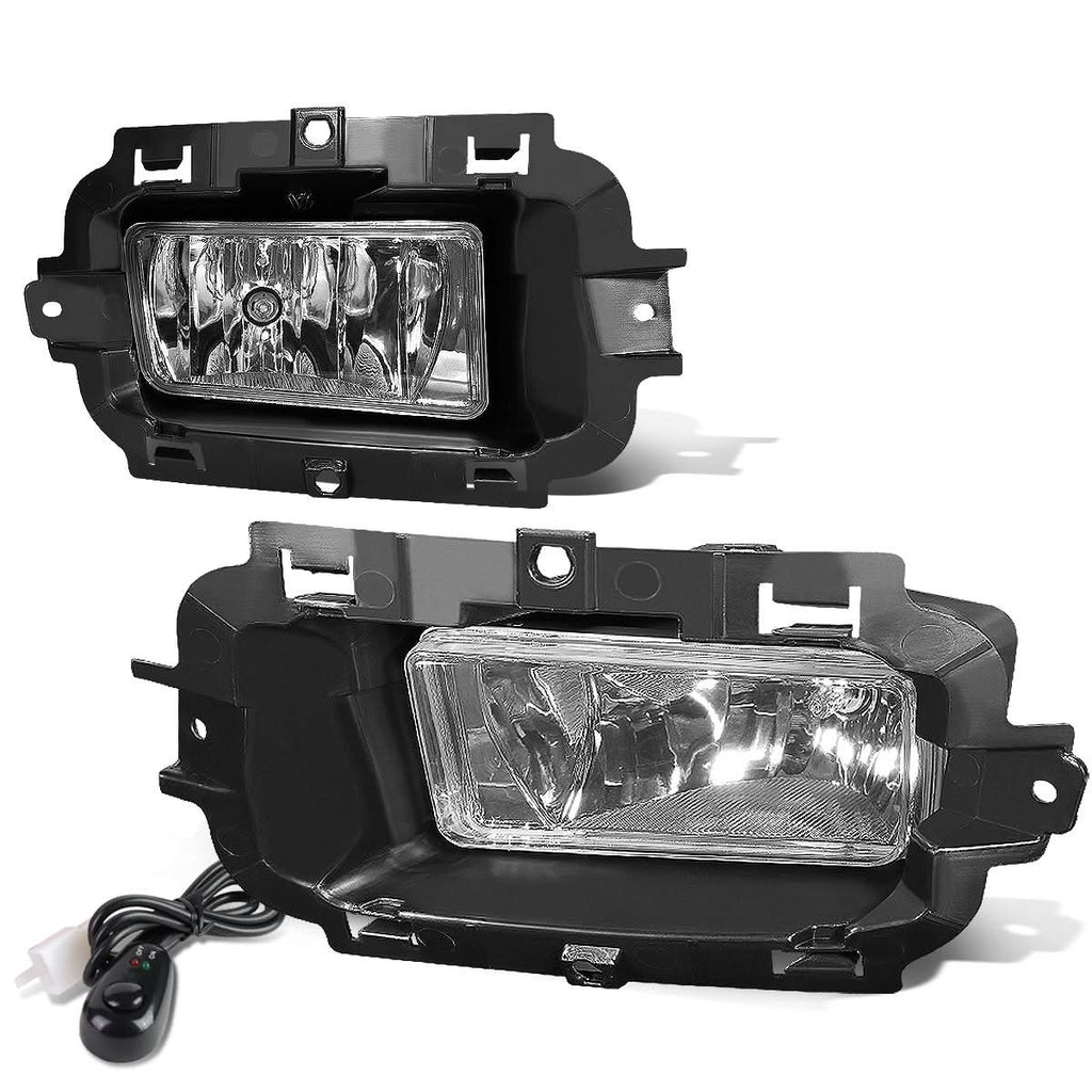 2014-2015 Chevrolet Silverado Fog Lights with Switch Chrome Clear