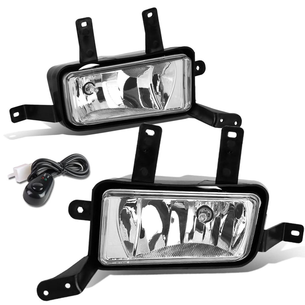 15-20 Chevy Tahoe Suburban GMC Yukon Fog Lights with Switch Chrome