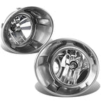 2010-2013 Chevrolet Camaro Fog Lights with Bezel - Chrome/Clear