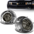 2010-2013 Chevrolet Camaro Smoke Fog Lights with Bezel 5202 Bulb