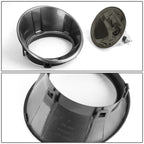 2010-2013 Chevrolet Camaro Smoke Fog Lights with Bezel 5202 Bulb