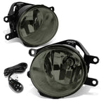 Toyota Lexus Fog Lights with Switch H16 Bulb Smoke Lens Multi-Model