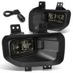 2015-2017 Ford F-150 Fog Lights with Switch and Bezel - Smoke