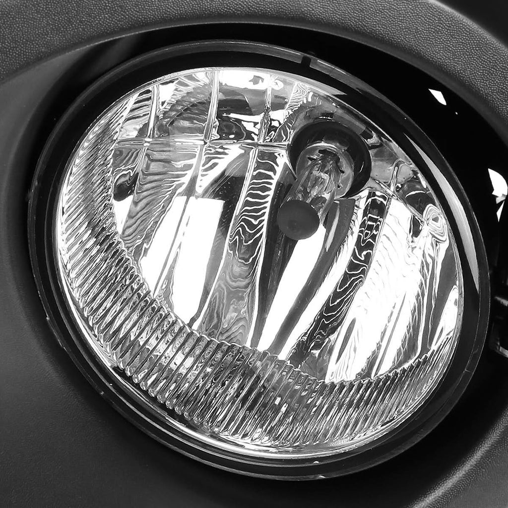 2009-2014 Ford F-150 Fog Lights with Switch and Bezel Chrome