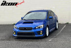 2018-2021 Subaru WRX STI Style Unpainted Front Bumper Lip ABS 3PCS