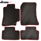 Car Floor Mat for 2001-2005 Lexus IS300 Red Nylon Carpets 4PCS Set