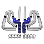 Universal 3.00" Aluminum Intercooler Piping Kit 8PC 90 Degree