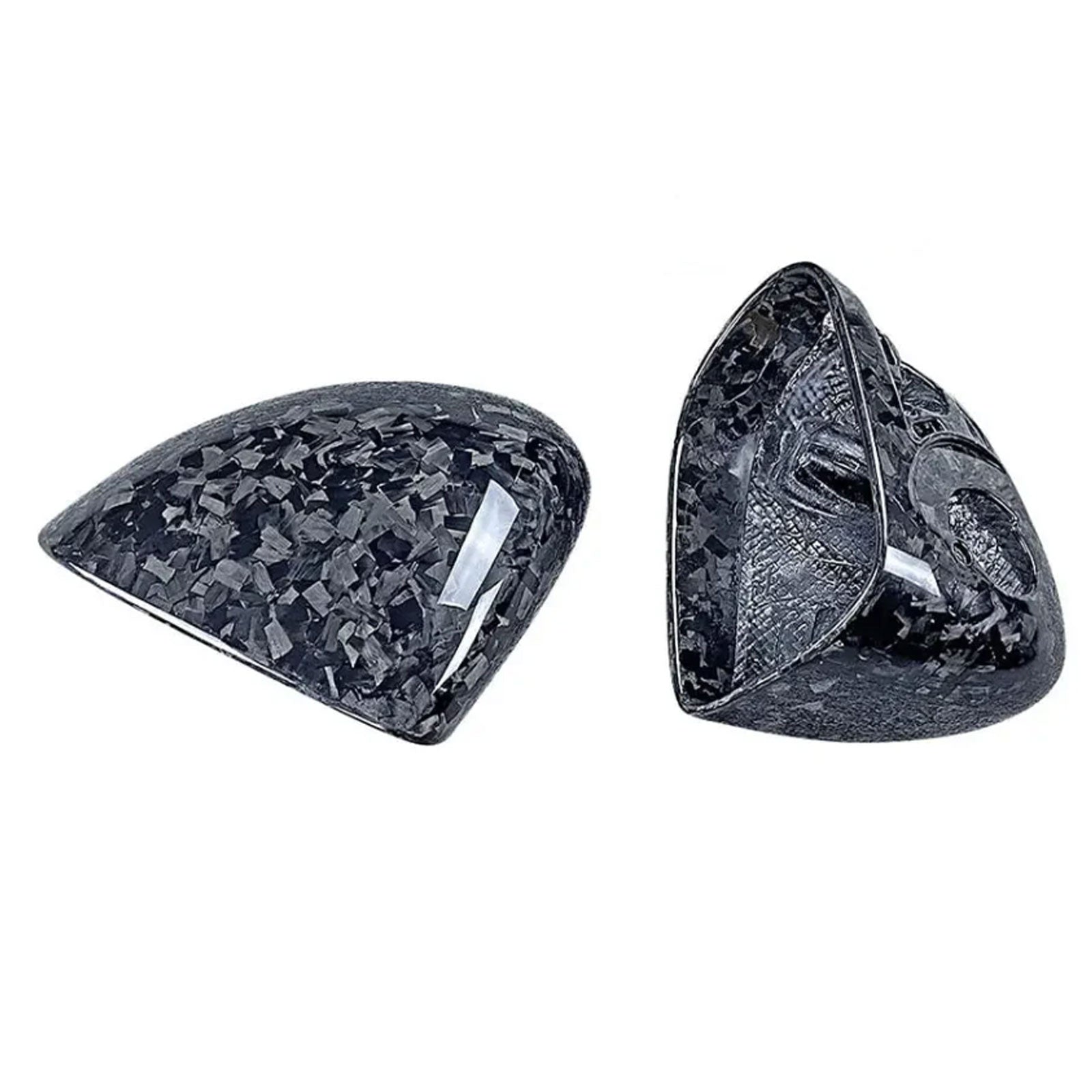 Forged Carbon Fiber Side Mirror Cover Caps for McLaren 540C 570S 570GT - Bull Boost Performance
