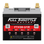 Full Throttle FT438-U1R AGM Battery With Terminals