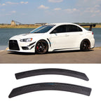 17" x 2" Universal Matte Black Side Vent Diffuser Polypropylene Add On