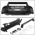 2016-2022 Toyota Tacoma HD Front Winch Bumper - Black