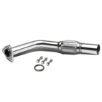 97-01 Toyota Flex Pipe 2.00" IN / 2.50" OUT 3-Bolt Flange+O2 Port