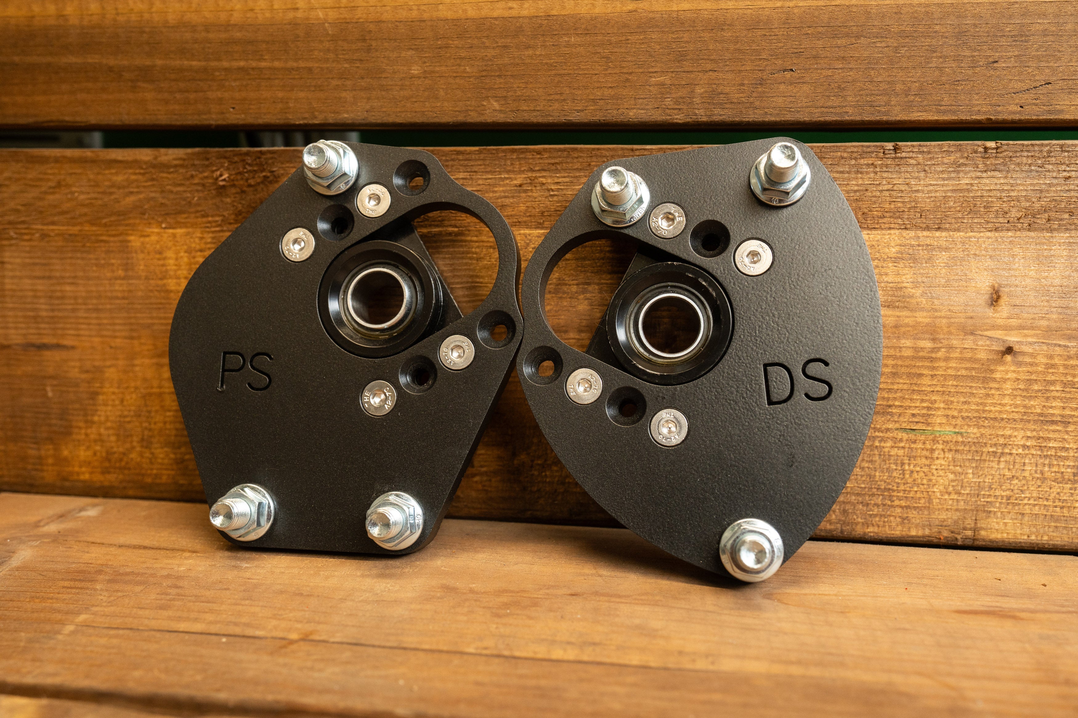 FDF RaceShop Foxbody Caster Plates