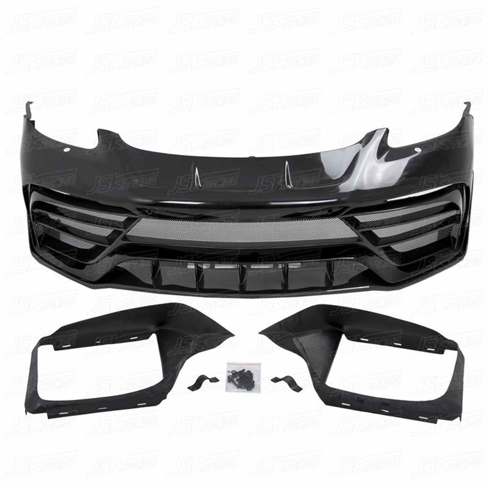 Half Carbon Fiber Front Bumper for Porsche Cayman 718 Gen 16-18 - Bull Boost Performance