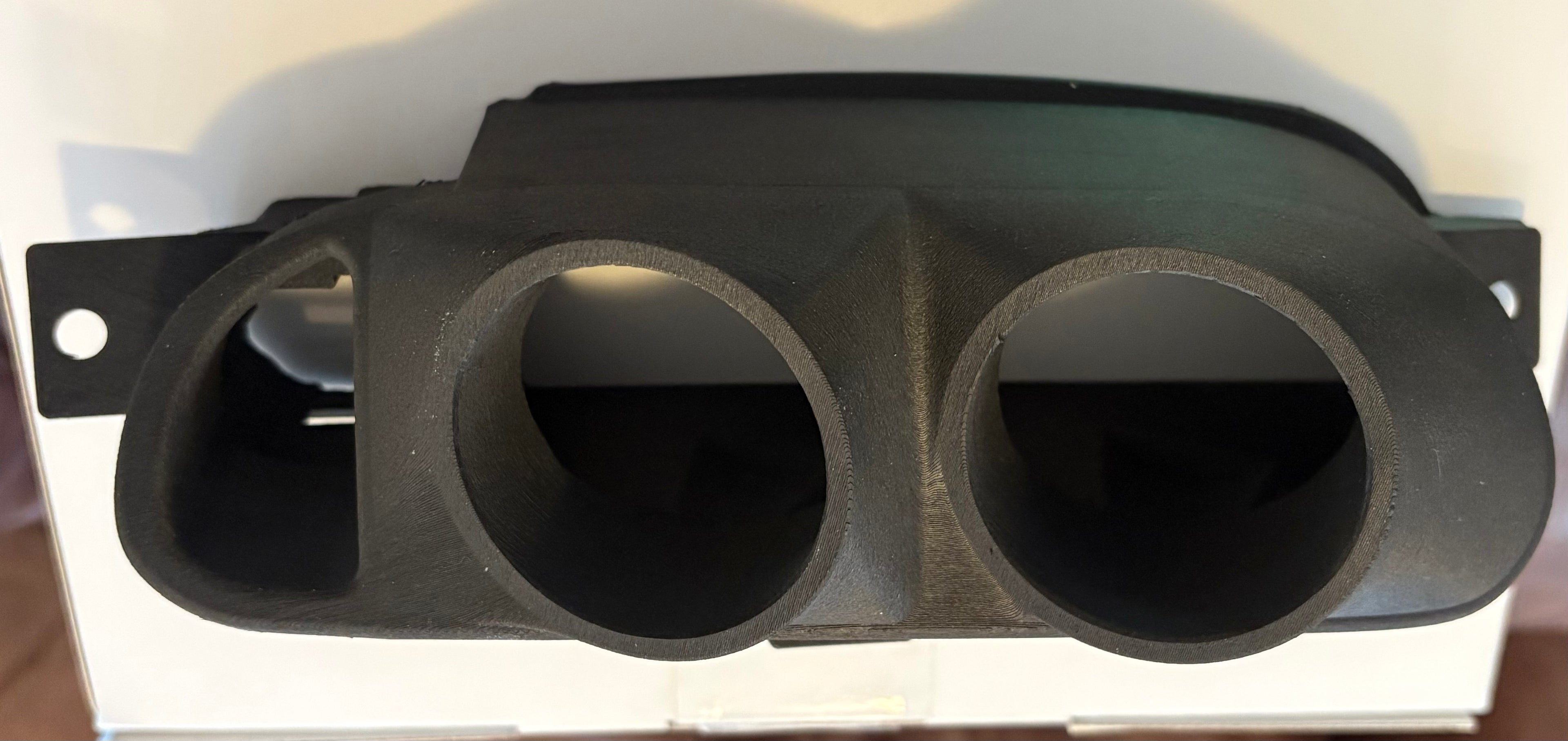 Corvette C5 Center Vent Gauge Pod for Dual 2 1/16" Gauges  by FI Performance