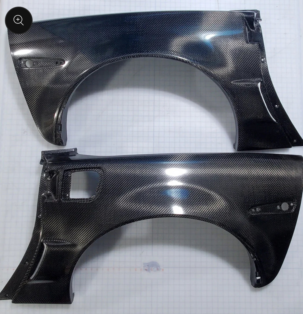 Faircloth Composites Corvette C6 Z06 and ZR1 Carbon Fiber Fender Upgrade from Anderson