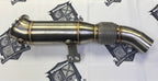 SPDZ1 B58 Toyota Supra/BMW True 4.5" Catless Downpipe