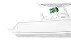 5 O'Clock 12"x18" Forever Wave Flag for Boats