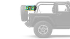 5 O'Clock 12"x18" Forever Wave Flag for Jeep Wrangler YJ 1986-1995