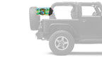 5 O'Clock 12"x18" Forever Wave Flag for Jeep Wrangler LJ 2003-2006
