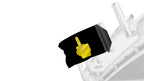 Emoji Middle Finger 12"x18" Forever Wave Flag