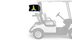 Emoji Praying Hands 12"x18" Forever Wave Flag for Golf Carts
