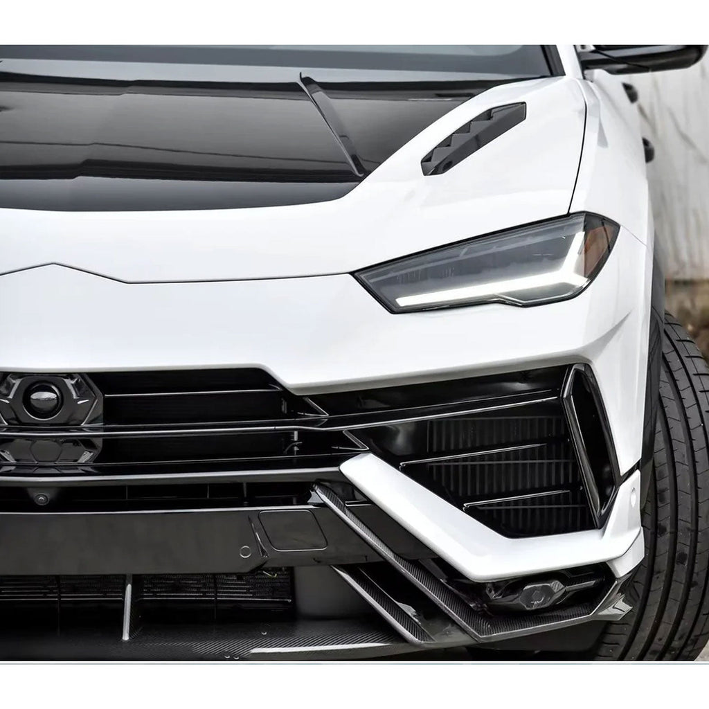 URUS Front Bumper Carbon Fiber Trim for Lambo Truck - Bull Boost Performance