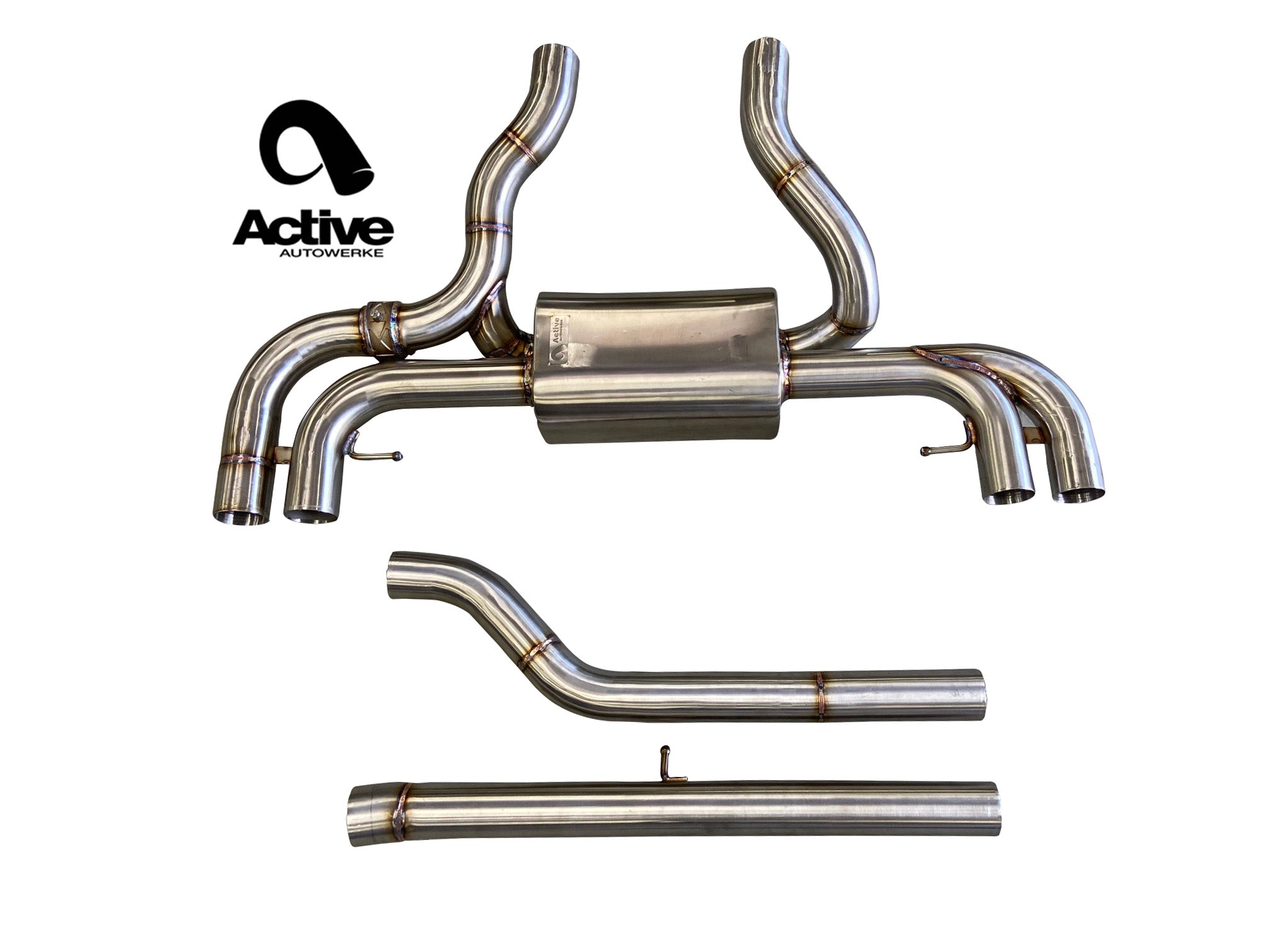 G2X M340i M440i Valved Rear Axle-back Exhaust