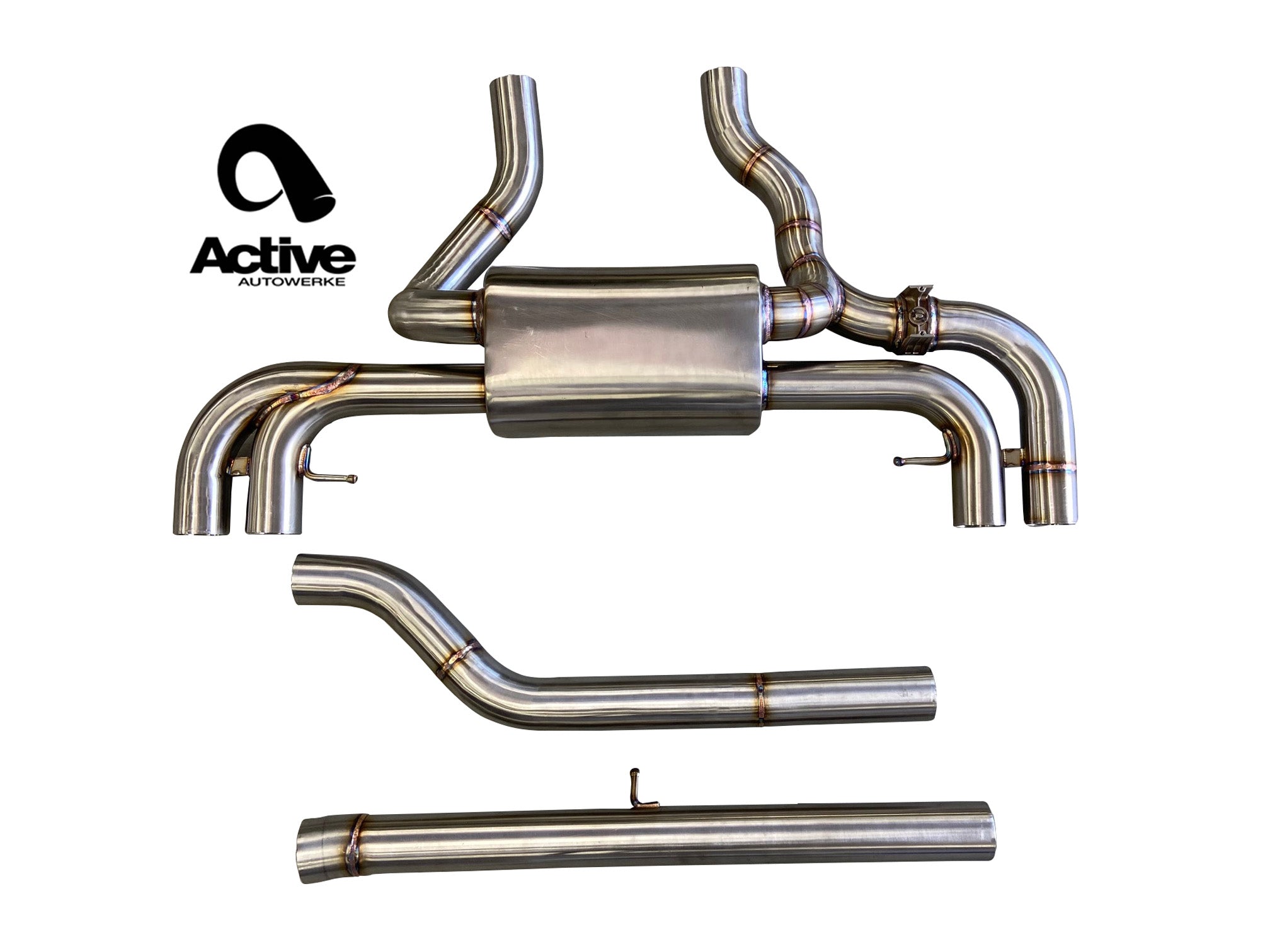 G2X M340i M440i Valved Rear Axle-back Exhaust
