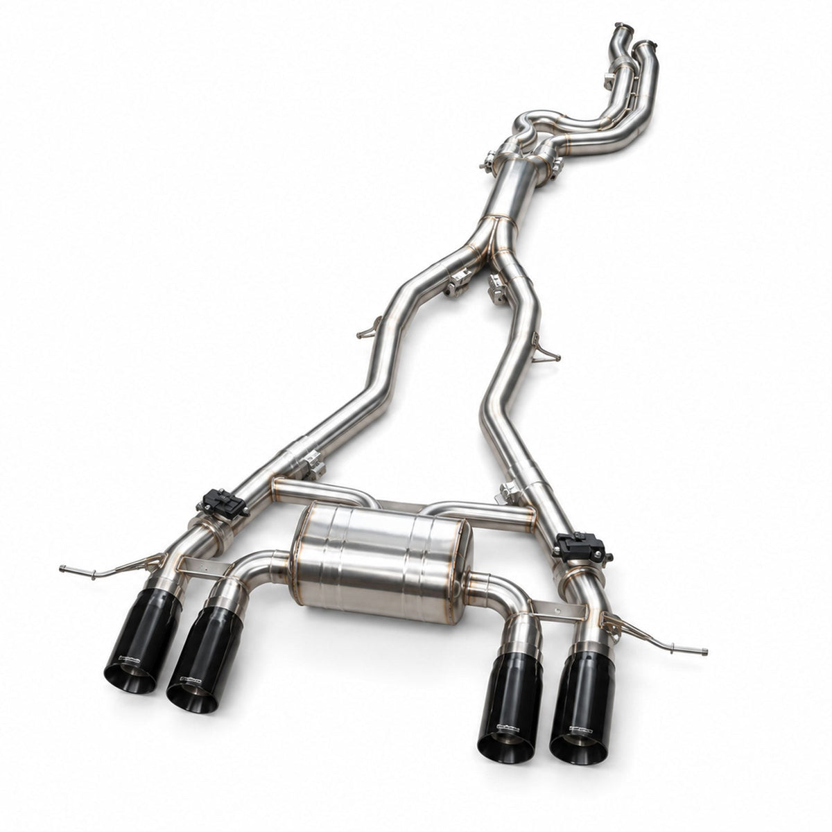 304 Stainless Exhaust System FTM Midpipe for BMW G80 G82 G83 M3 M4 by Stratec Systems