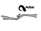 Active Autowerke G80/G82 M3/M4 Signature single mid-pipe with G-brace