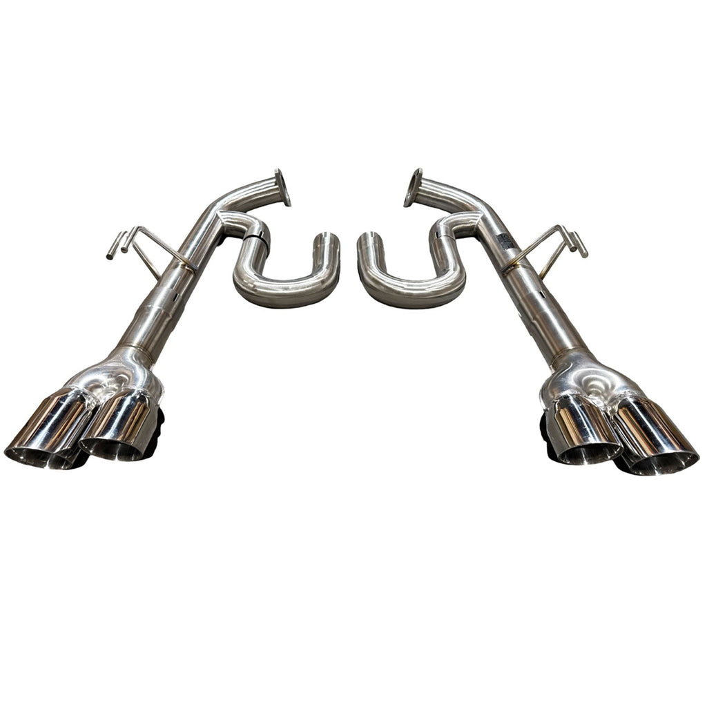 3" Axle Back Exhaust For Caprice PPV 6.0L 3.5" Quad Tips High Flow 304ss - Bull Boost Performance