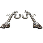 3" Axle Back Exhaust For Caprice PPV 6.0L 3.5" Quad Tips High Flow 304ss - Bull Boost Performance