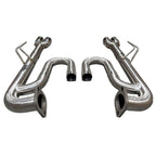 3" Axle Back Exhaust For Caprice PPV 6.0L 3.5" Quad Tips High Flow 304ss - Bull Boost Performance