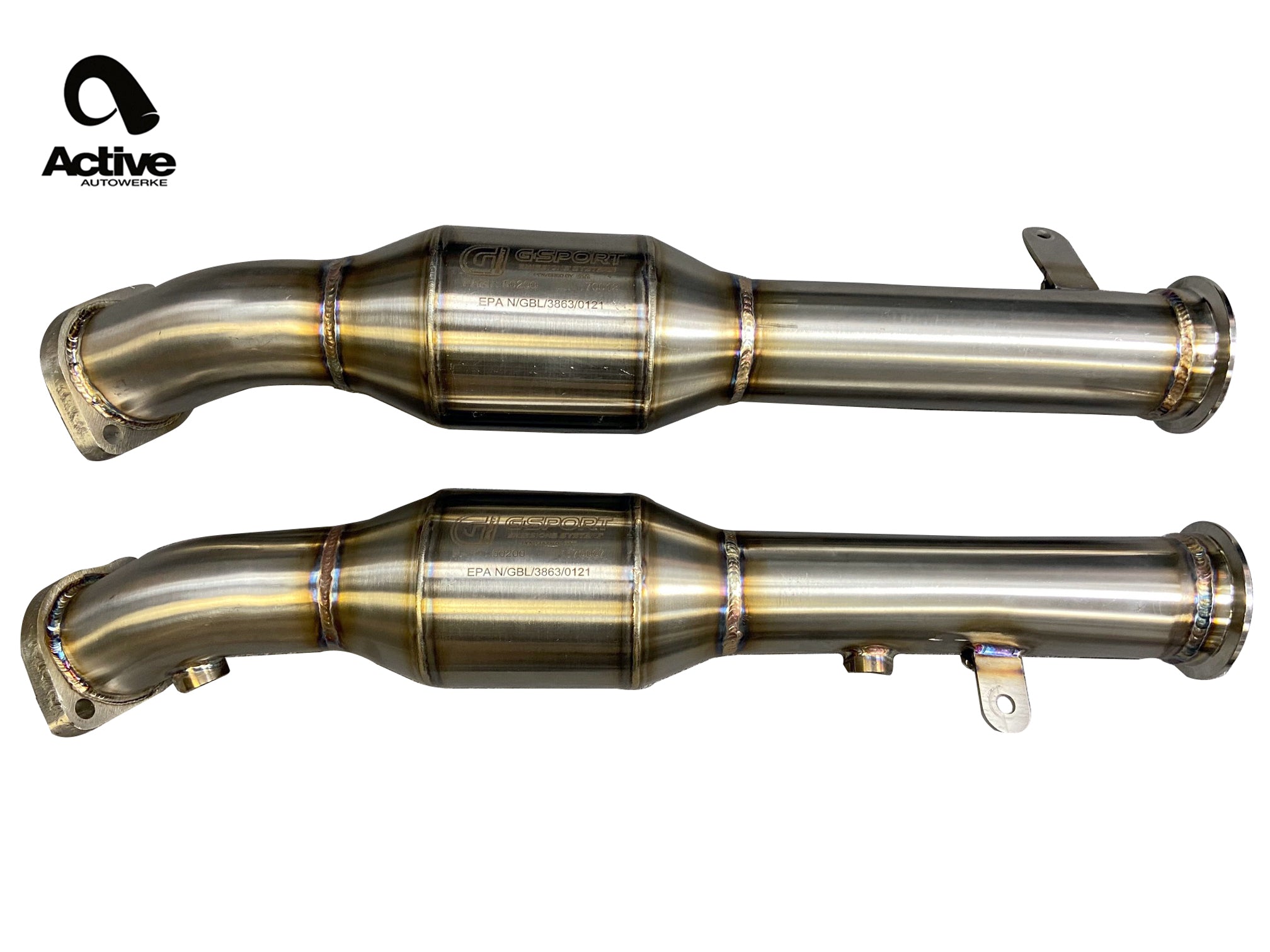 Active Autowerke E9X M3 Signature X Pipe with Active AFlow Super High Flow Cats