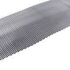 Universal Silver Grille Prismatic Mesh Diy Bumper Grill Kit